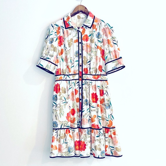 Kate spade ♠️ floral shirt dress 8 NWOT - Picture 6 of 8